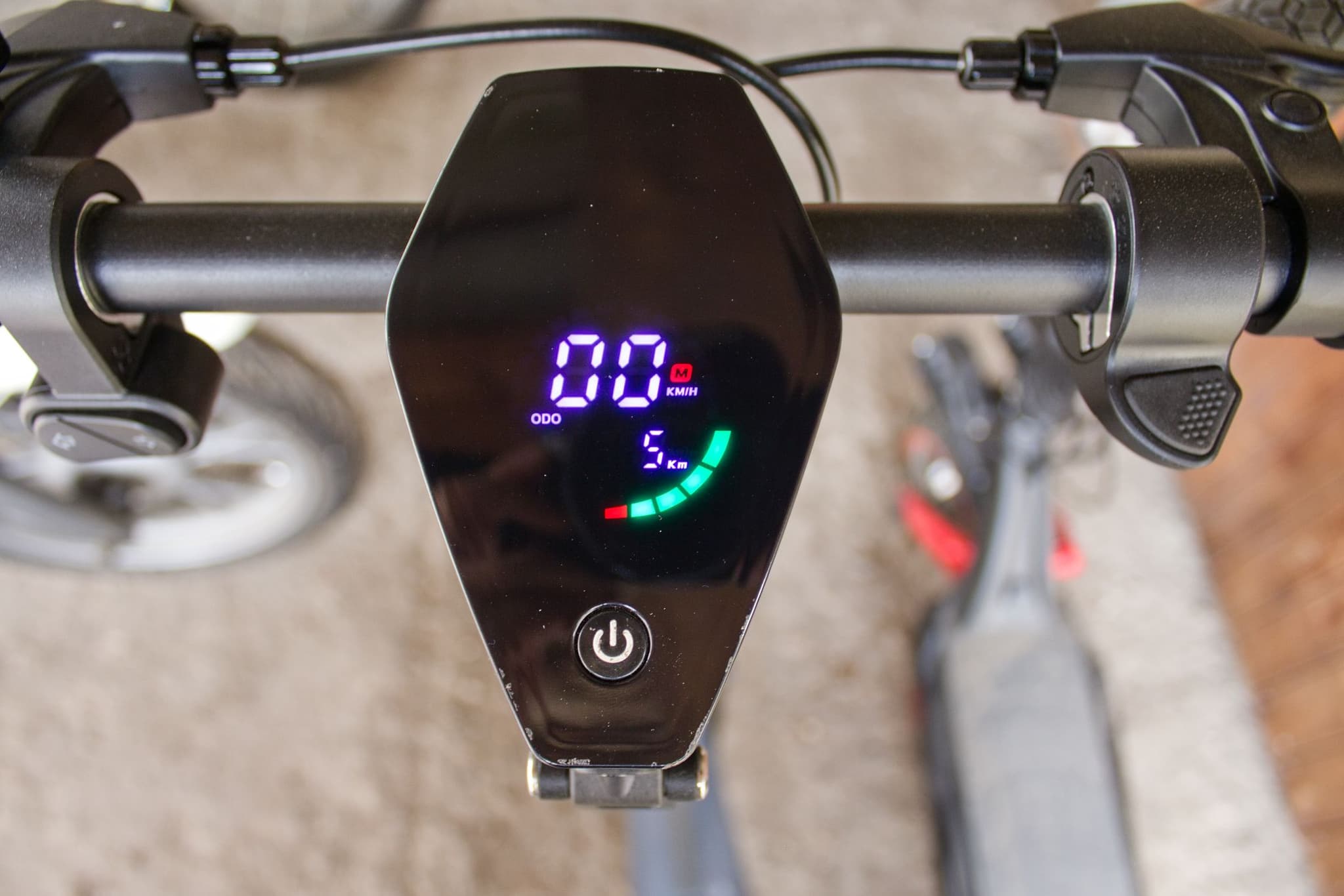 displej koloběžky sencor scooter s80, recenze testado