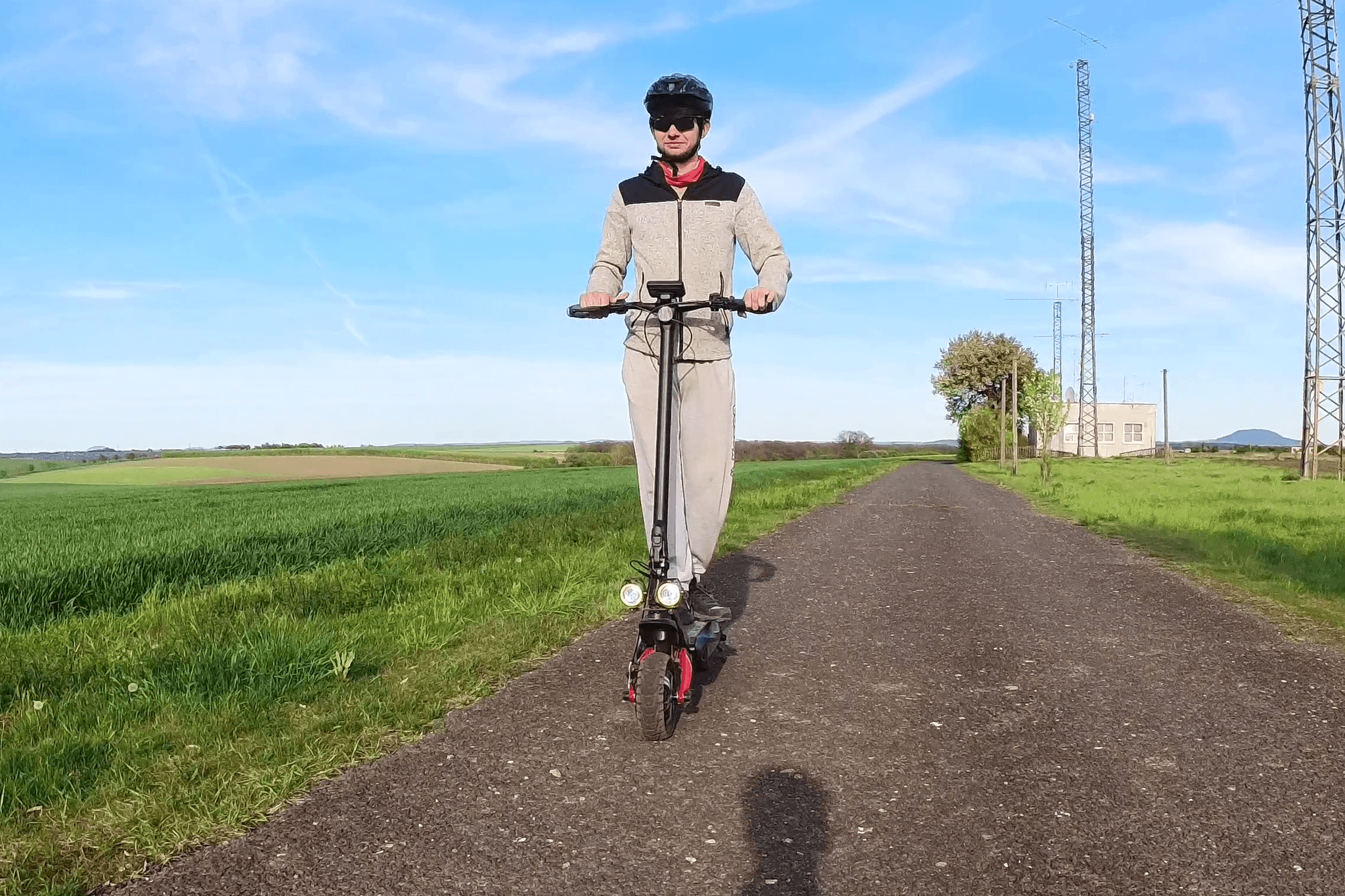 koloběžka scooter x70, recenze testado