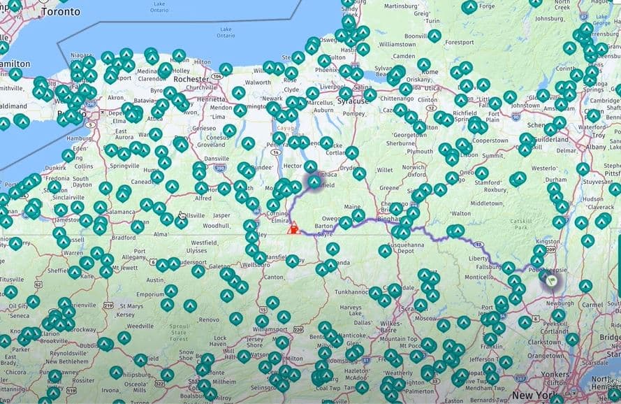 Navigácie do autá mapa