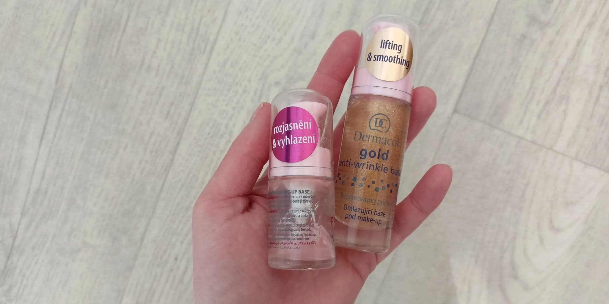 primer pod makeup Podkladová báza pod make-up - zloženie