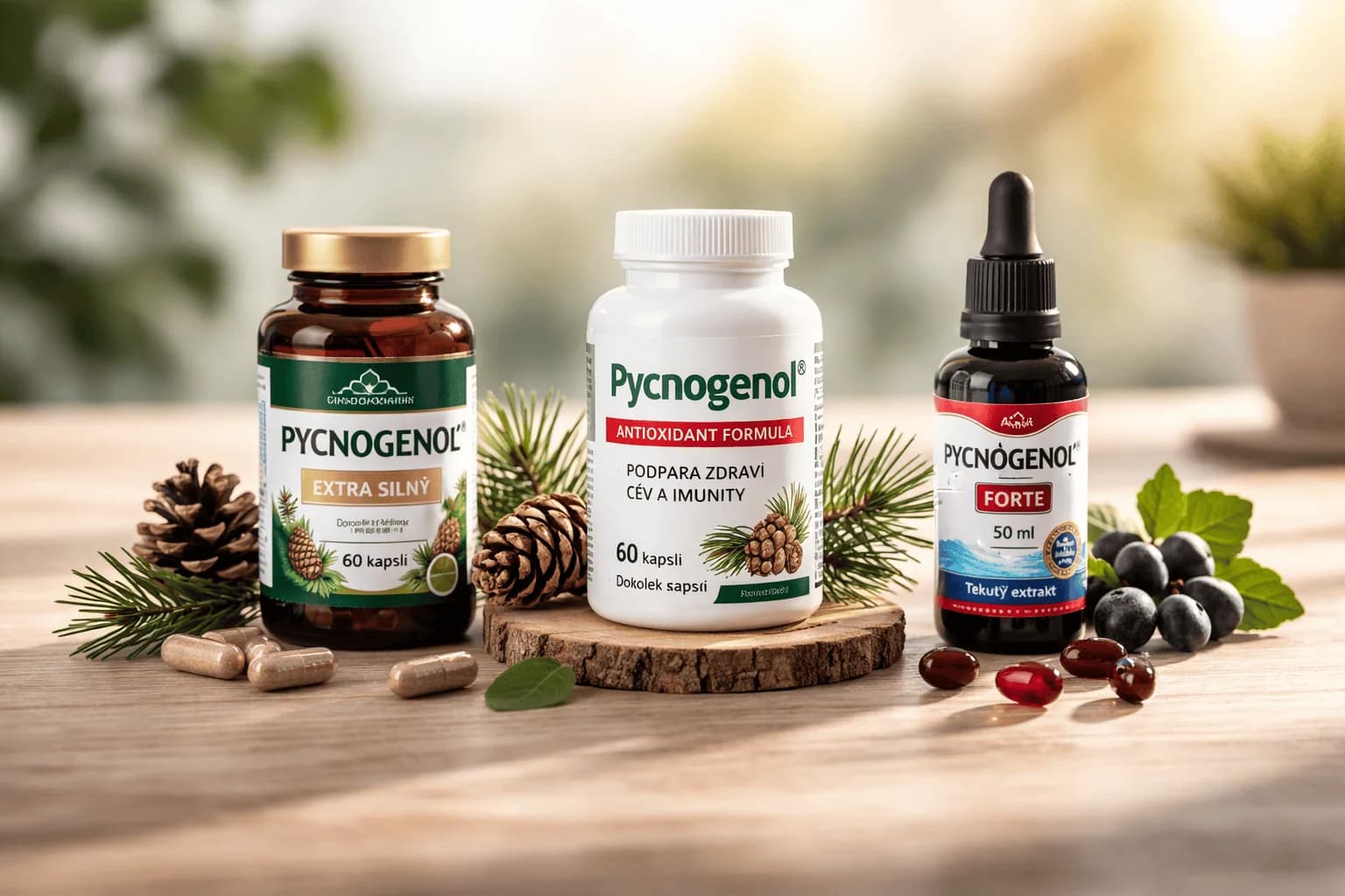 Pycnogel porovnanie produktov Pycnogenol