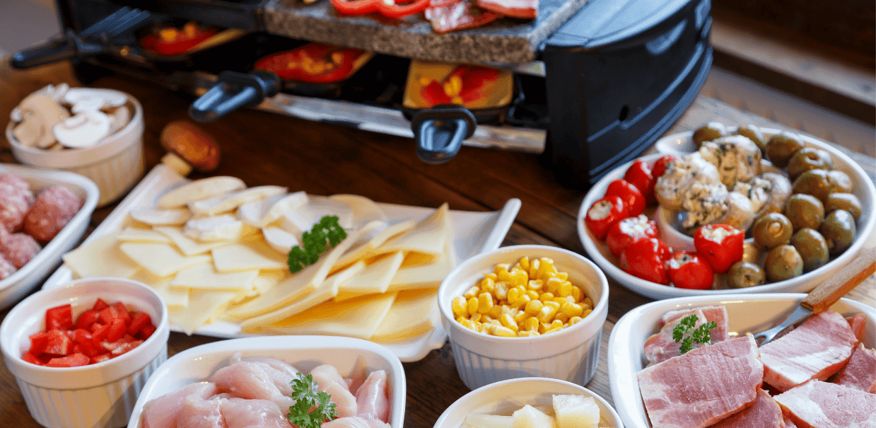 raclette gril party