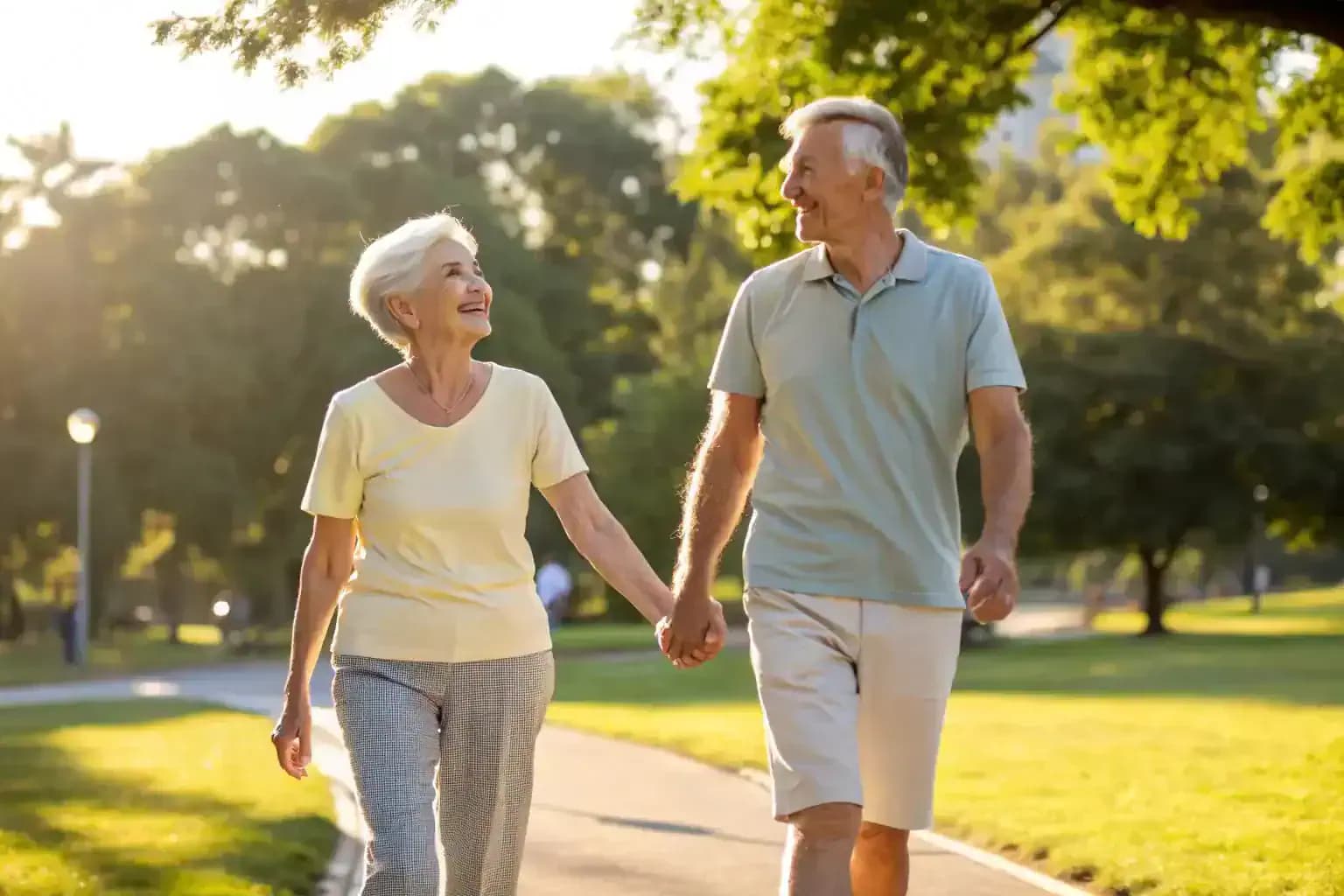 Resveratrol - podpora dlhovekosti - dvaja seniori