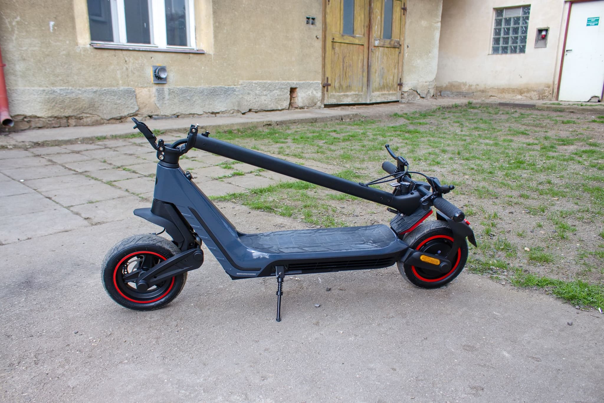 sklopená řídítka koloběžka sencor scooter s80, recenze testado