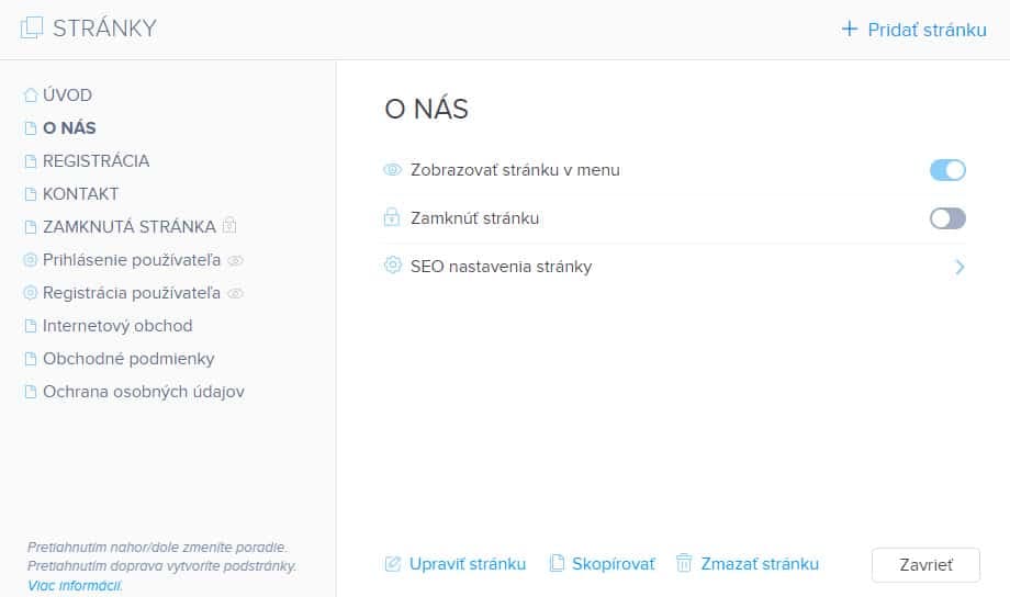 recenzia nástroja na tvorbu webu