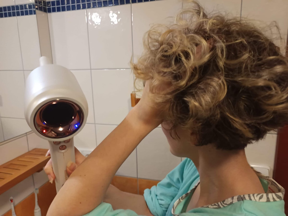 Fén Artemiss kučeravé vlasy