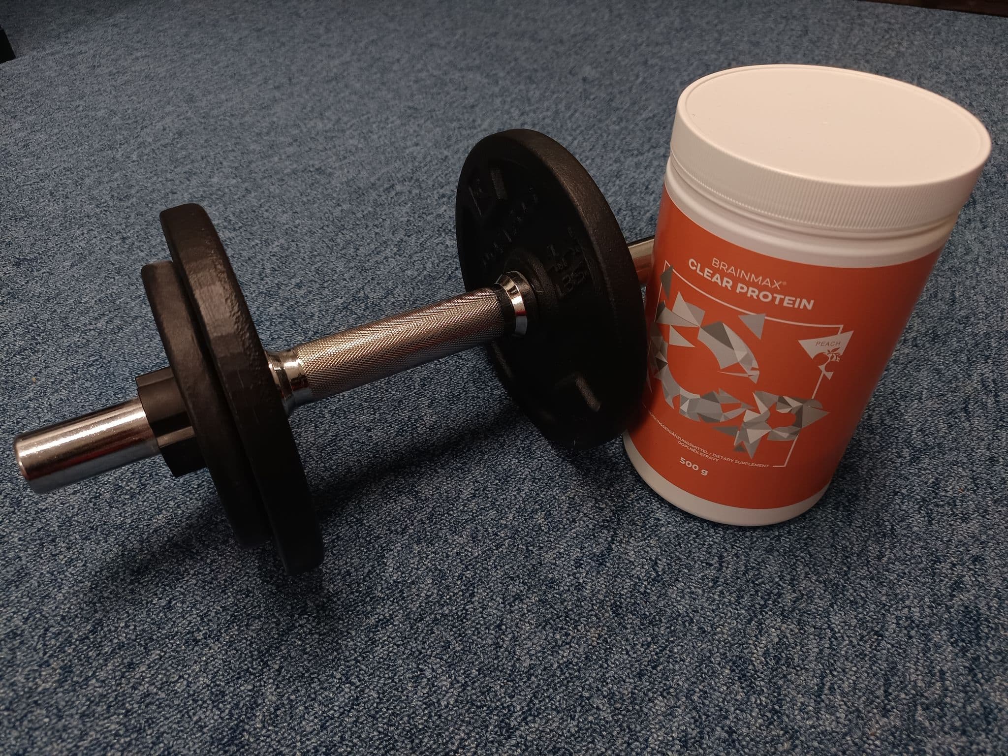 Clear protein s příchutí broskve od Brain Market