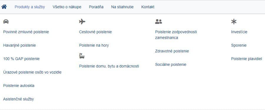 Aké typy poistenia Netfinancie.sk porovnáva