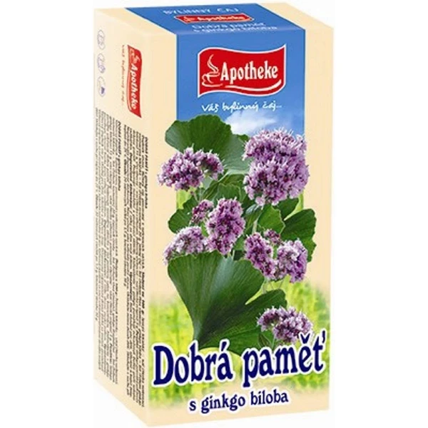 Apotheke Dobrá Pamäť bylinný čaj: Product review