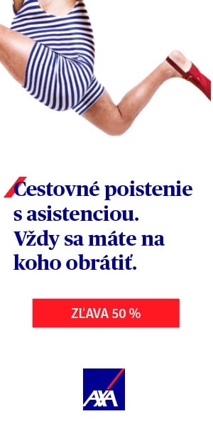 axa banner SK cestovne poistenie