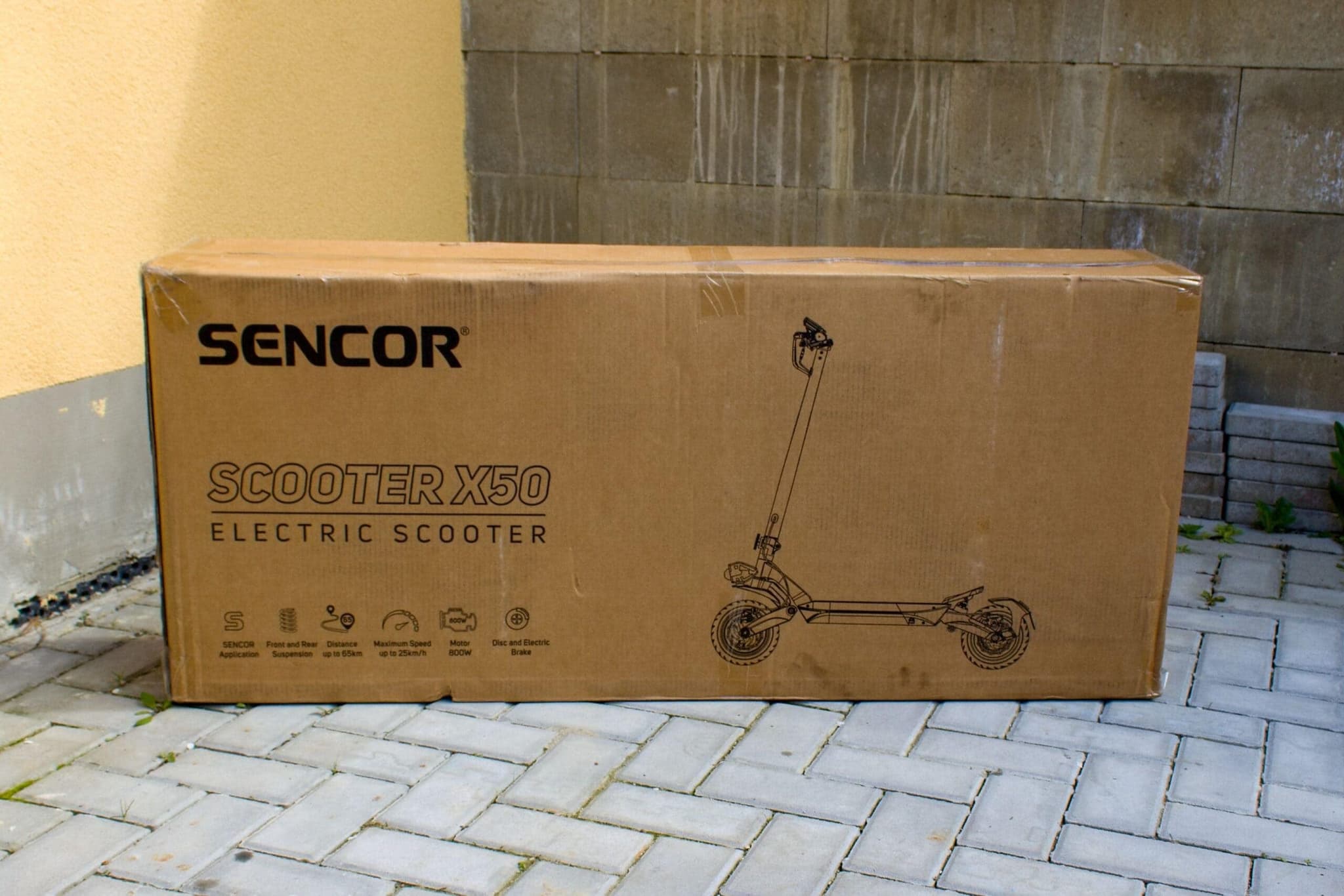 recenze elektrické koloběžky sencor scooter x50