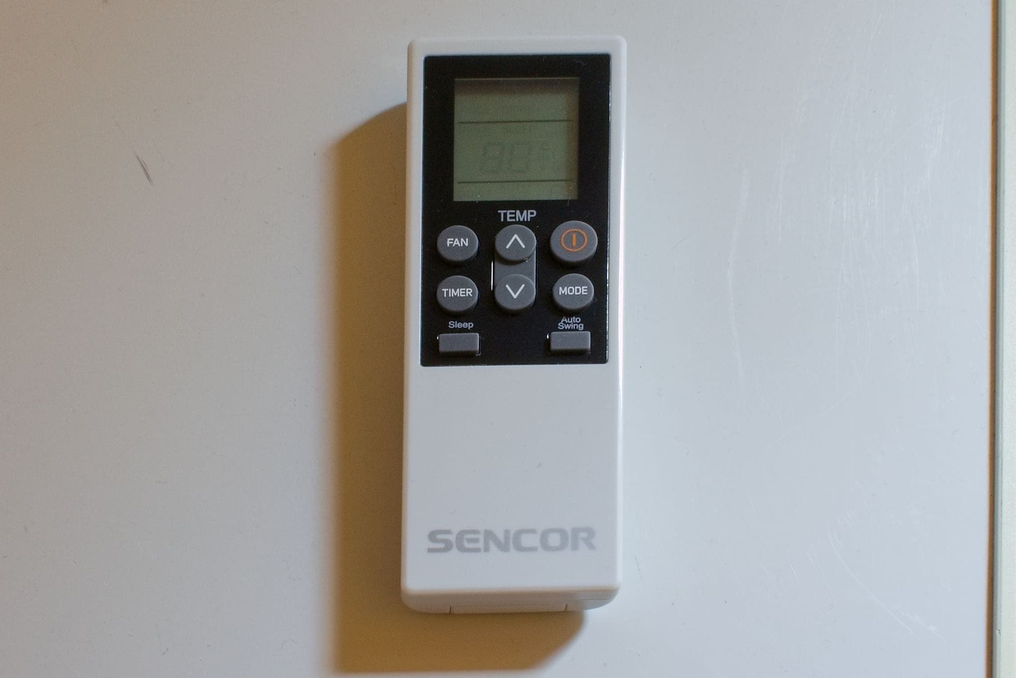 diaľkový ovládač klimatizácie SENCOR, recenzia Testado
