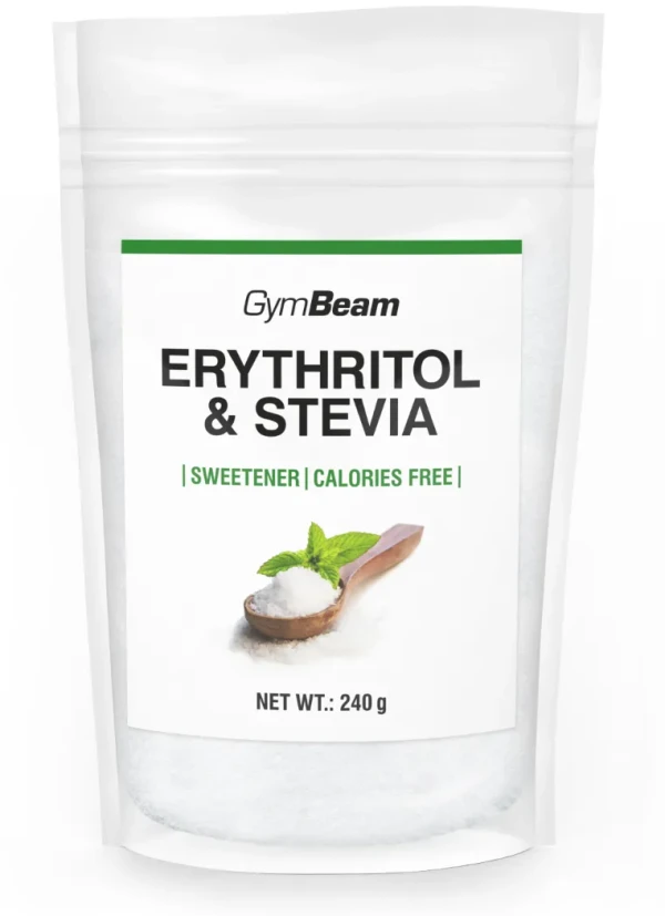 Erytritol & Stévia sladidlo – GymBeam: Product review
