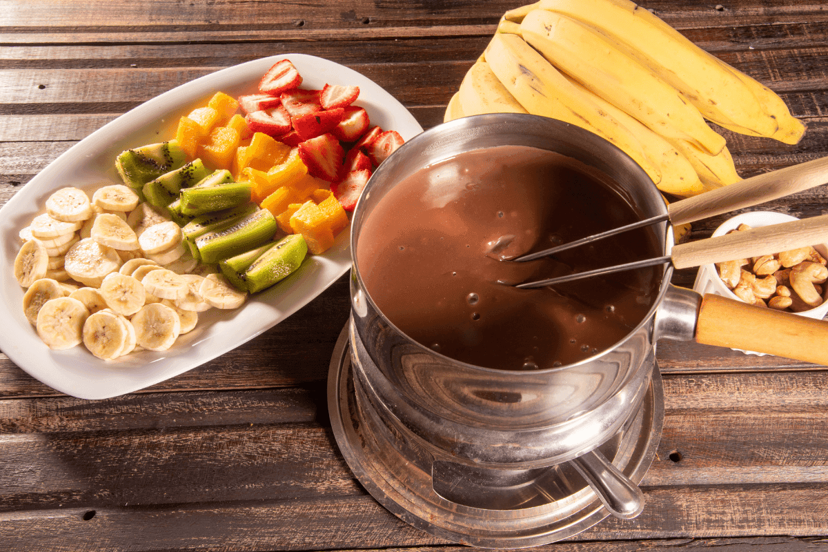 Fondue sety–čokoládové