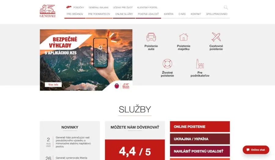 Recenzia poisťovňa generali