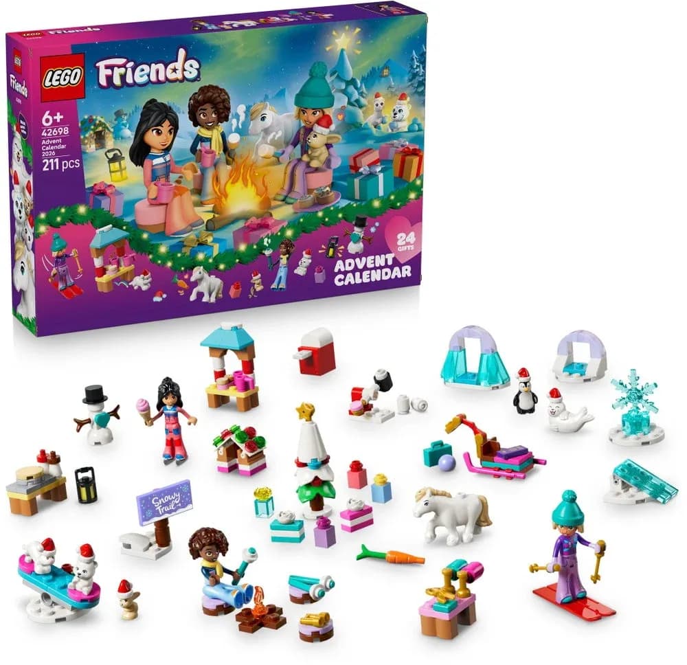 lego friends 42698 adventný kalendár 2026