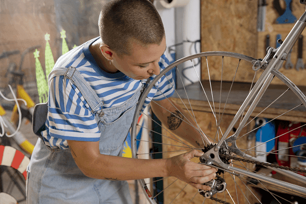 Montážne stojany na bicykel
