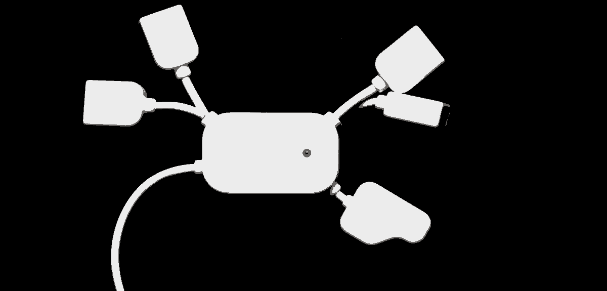 najlepšie usb huby biely hub