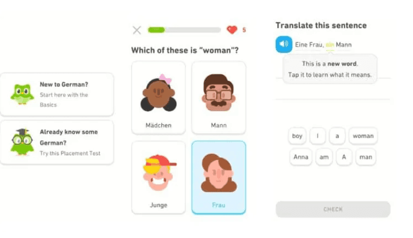Duolingo němčina