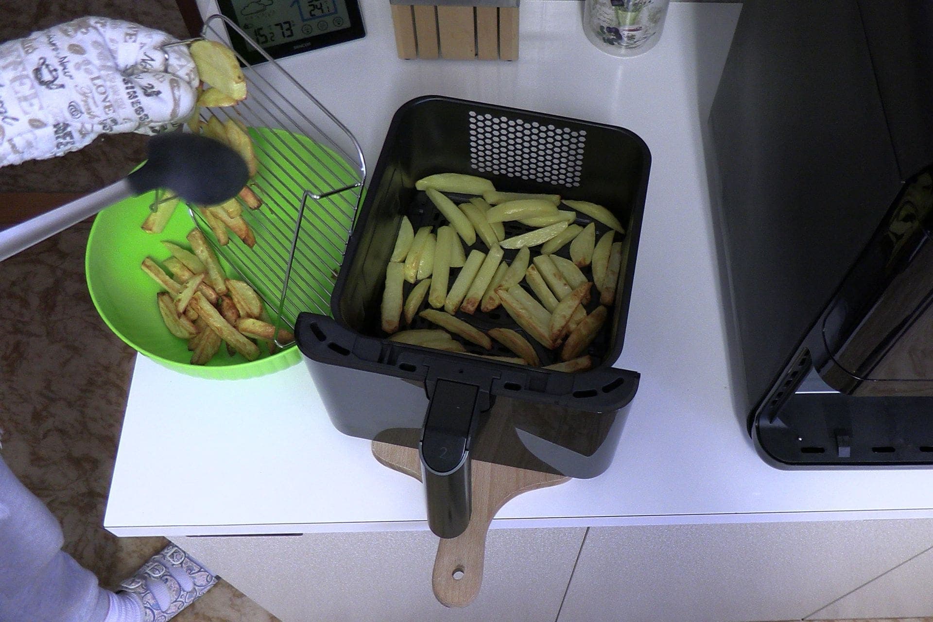 duálna teplovzdušná fritéza SENCOR SFR 1250BK, recenzia Testado