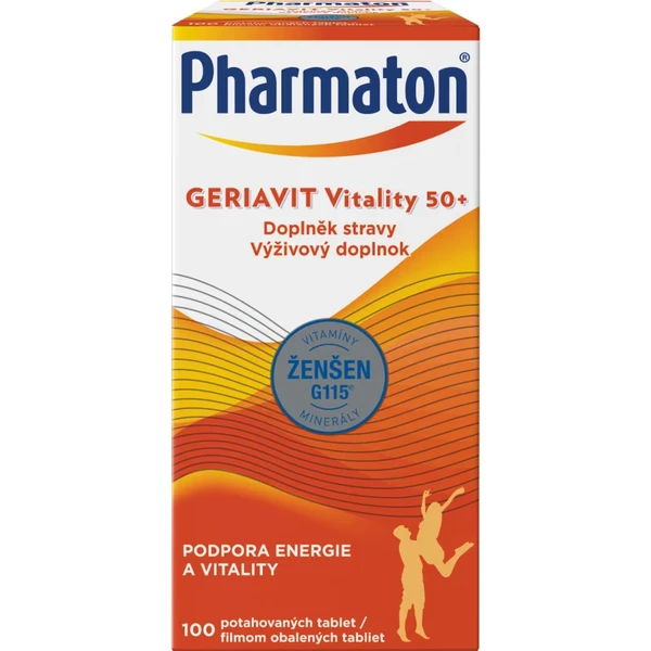 Pharmaton Geriavit Vitality 50+: Product review