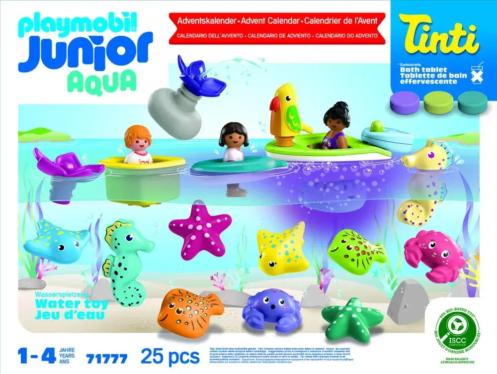 playmobil junior & tinti adventný kalendár