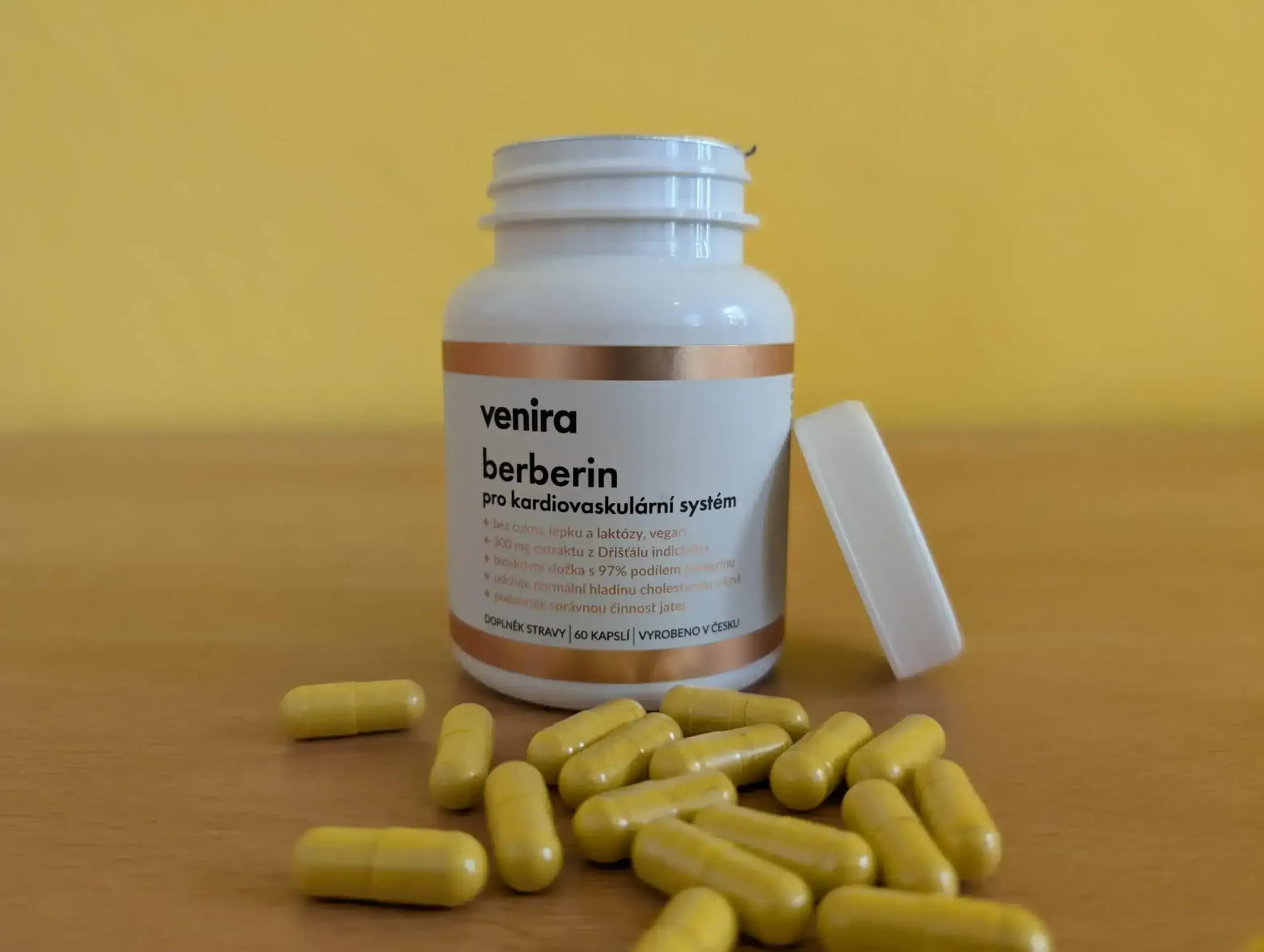 Venira berberin obsah