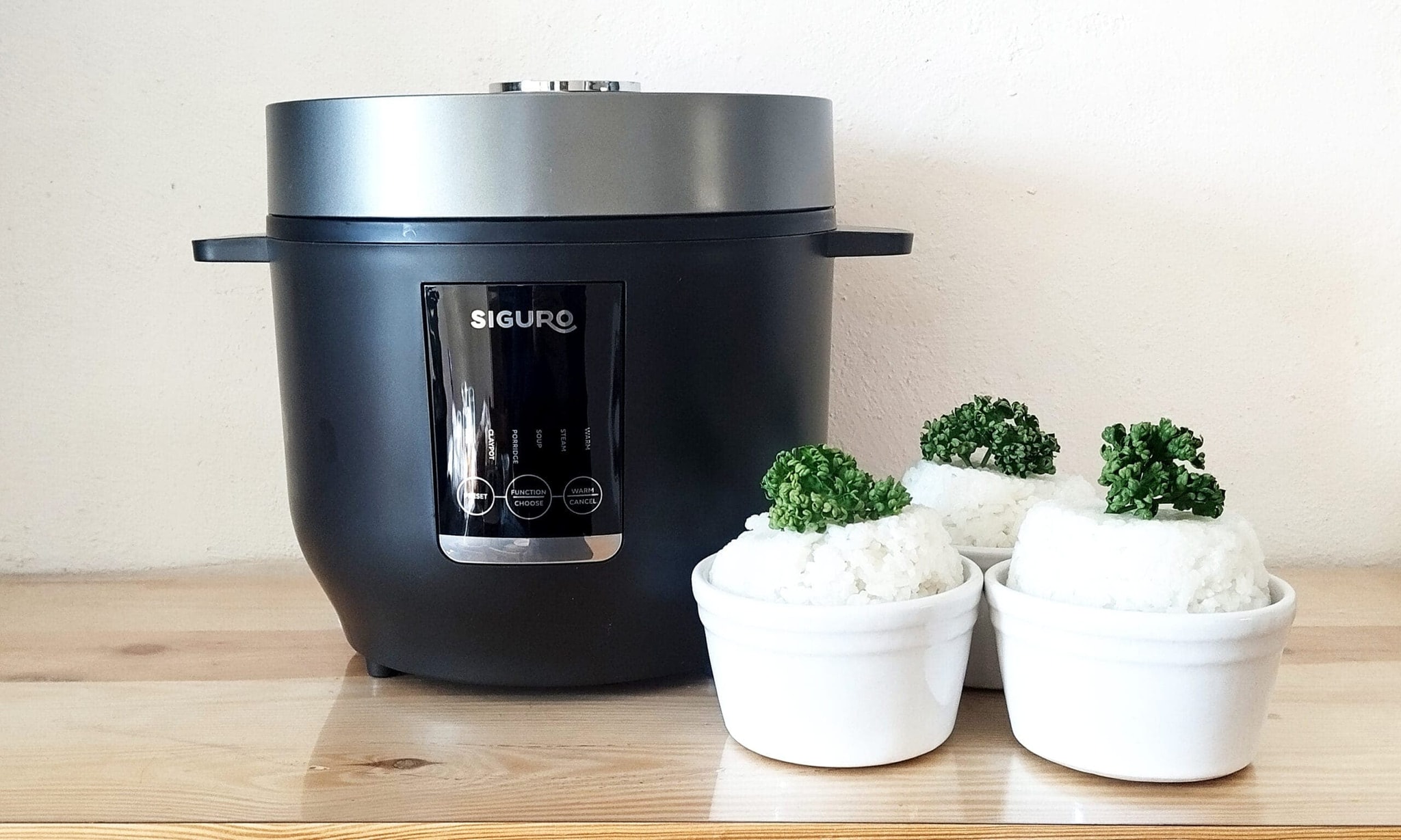 Recenze rýžovaru Siguro RC-R700B Rice Master Digital s napařovákem