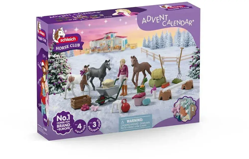 schleich horse club adventný kalendár