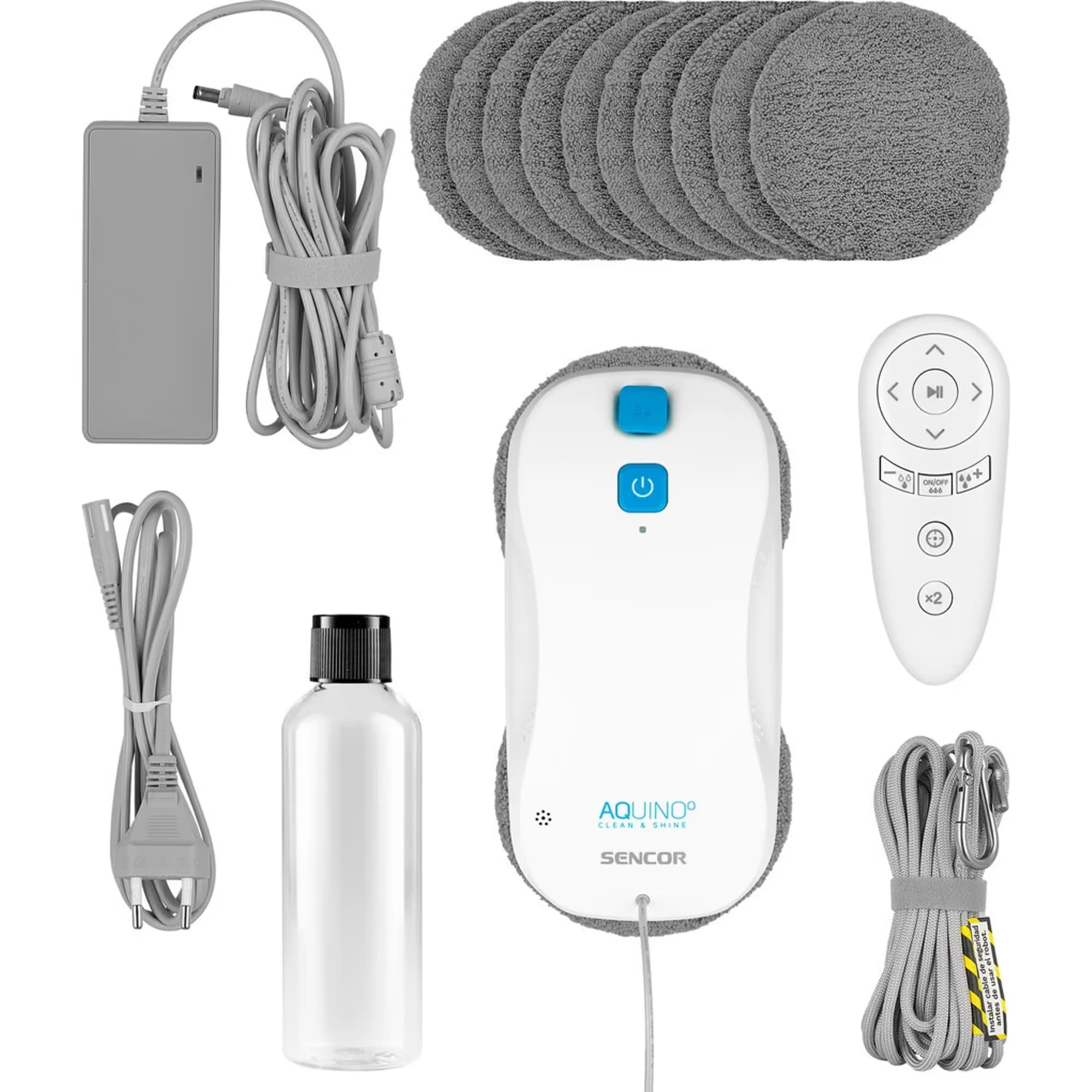 Sencor SRW 6010WH robotický čistič okien - príslušenstvo