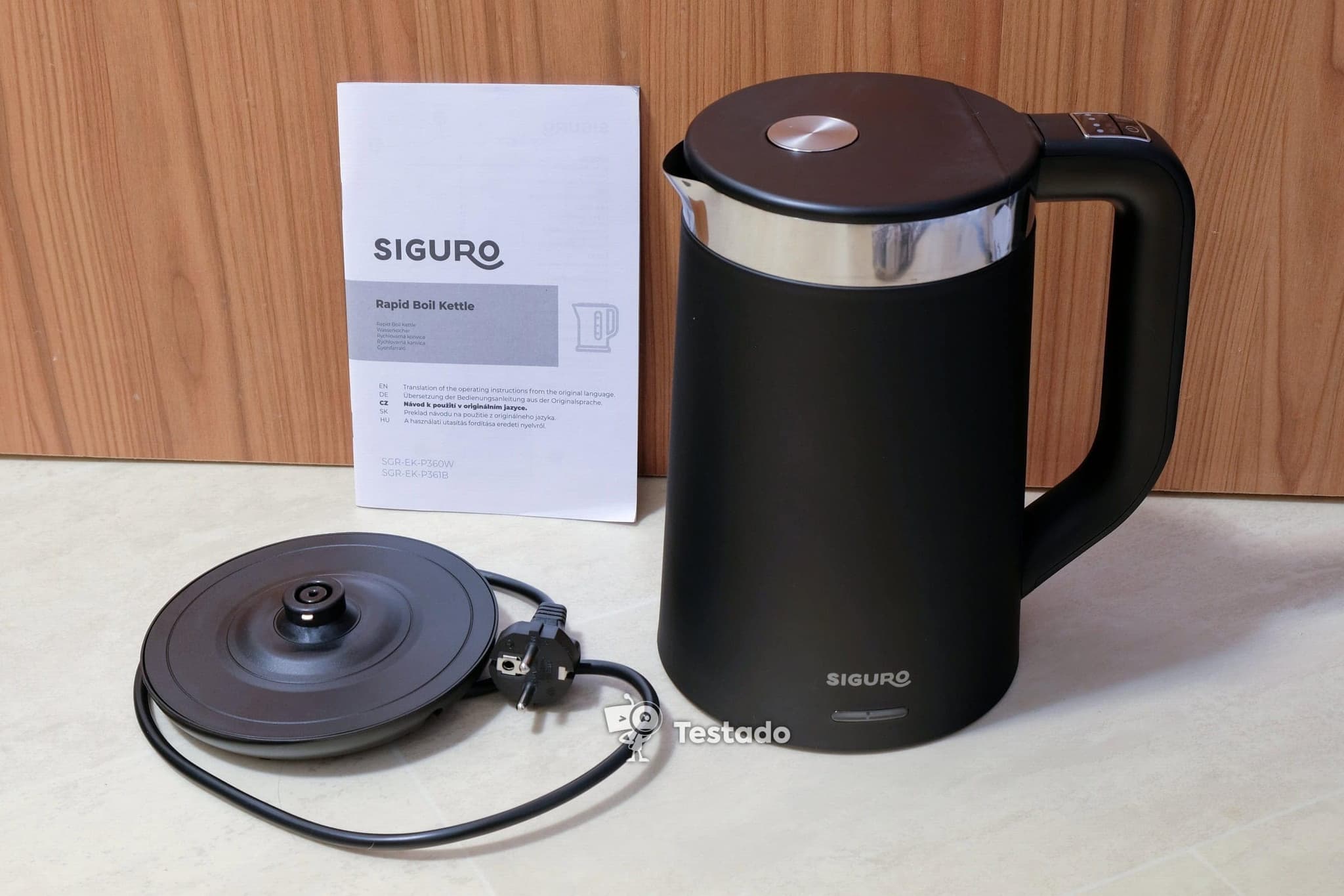 Siguro EK-P361B Perth sada konvice a podstvce