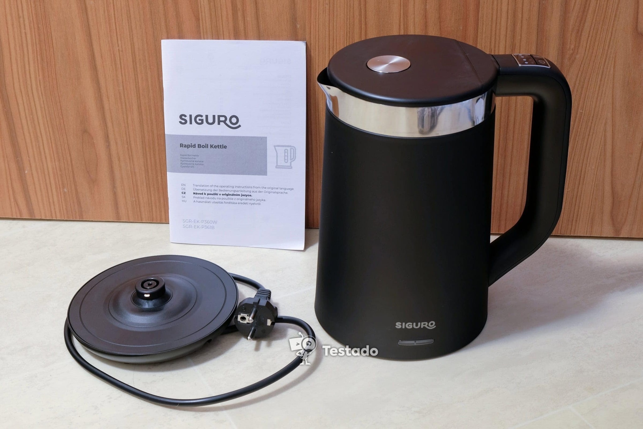 Siguro EK-P361B Perth sada konvice a podstvce