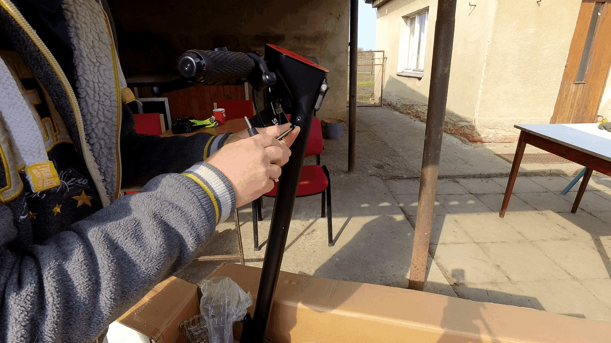 smontování řídítek sencor s80, recenze testado