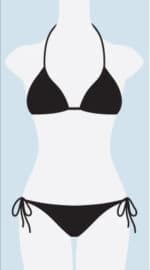 Strih bikiny
