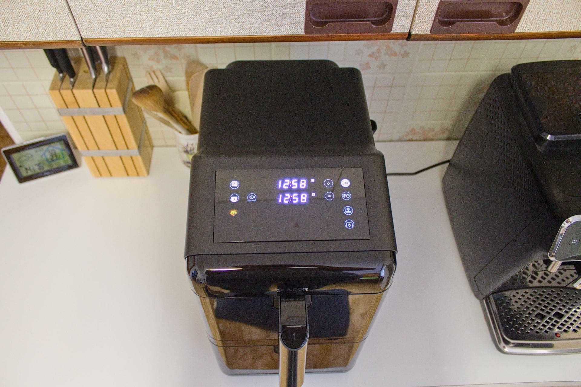 duálna teplovzdušná fritéza SENCOR SFR 1250BK, Testado recenzia