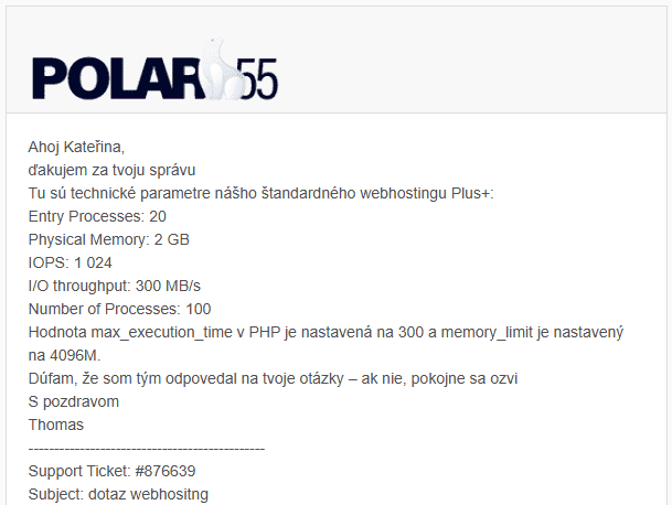 zodpovězení dotazu