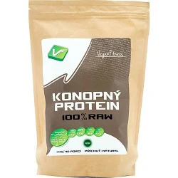 Vegan Fitness 100% Raw konopný Protein