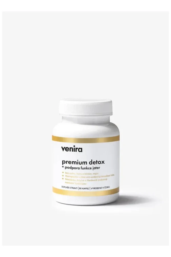 VENIRA PREMIUM detox + podpora funkcie pečene: Product review