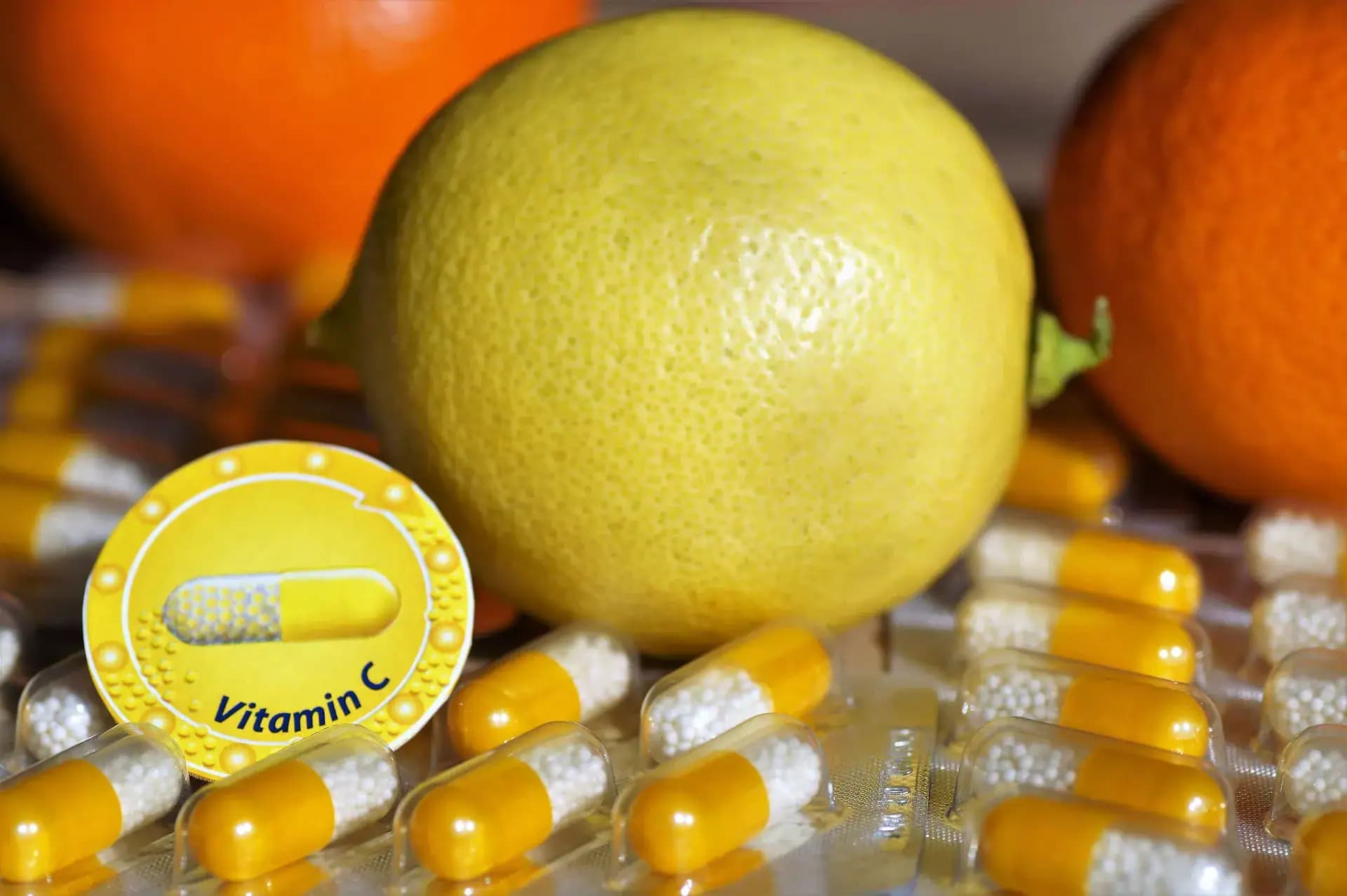 Vitamín C - citrón a kapsule