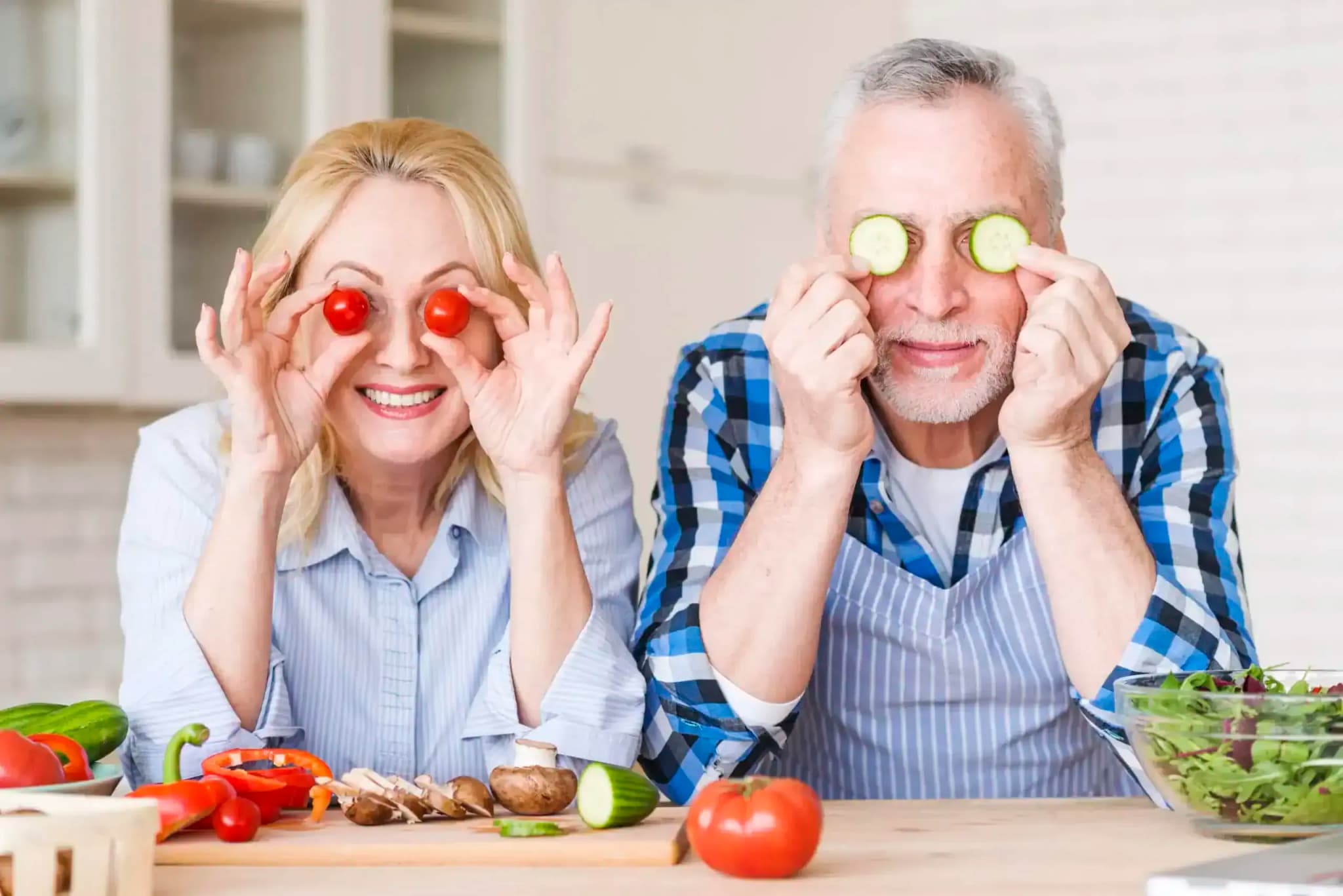 Vitamíny pre seniorov - ovocie a zelenina