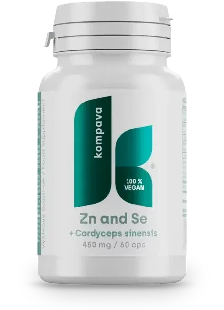 Kompava Zinok a Selén s Cordyceps sinensis: Product review