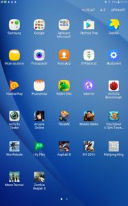 Recenzia Samsung Galaxy Tab A 10.1 software