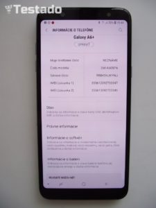 Samsung Galaxy A6+ Dual SIM - software