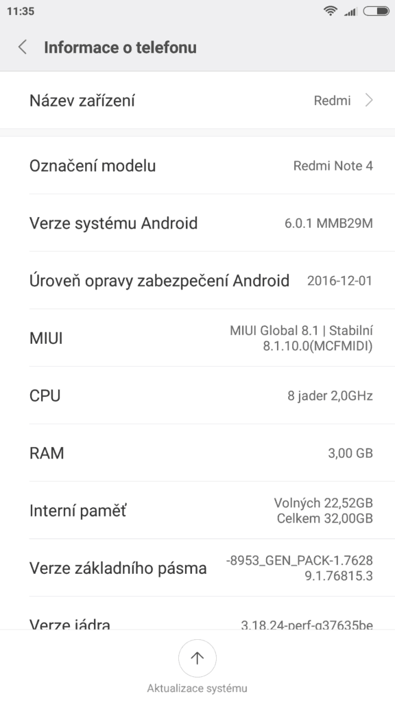 Test Xiaomi Redmi Note 4 software