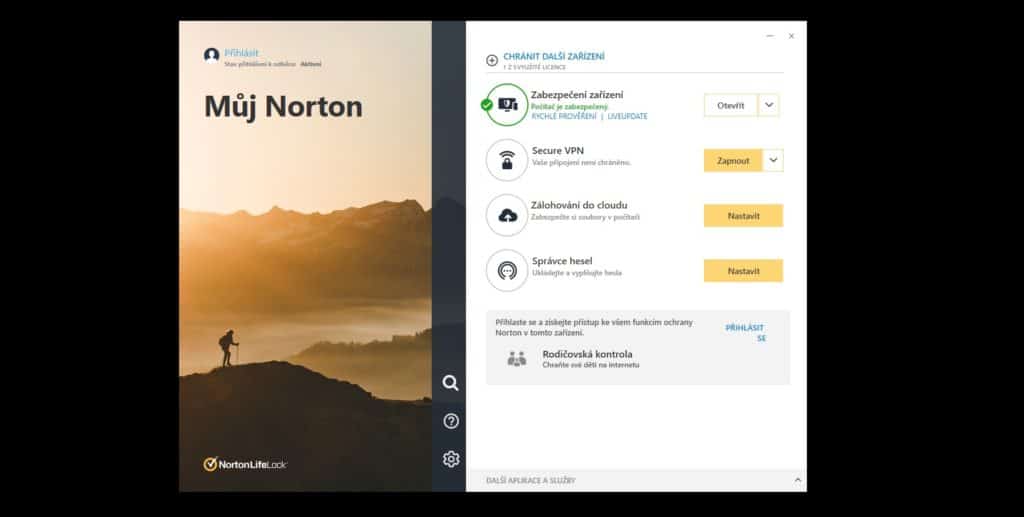 Norton deluxe 360 funkcie a možnosti