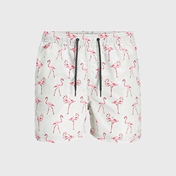 Pánské plavky šortky flamingo