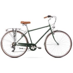 Pánsky mestský bicykel vo vintage štýle